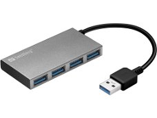 USB 3.0 Pocket Hub 4 ports