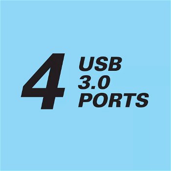 USB 3.0 Pocket Hub 4 ports - 7