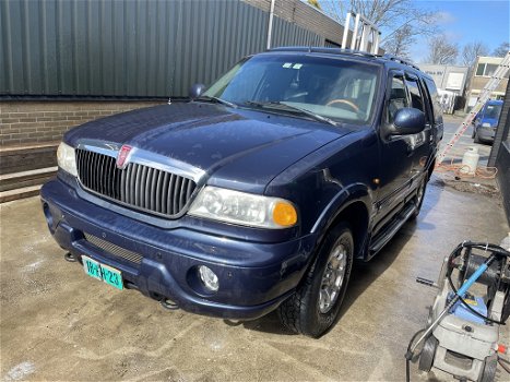 Lincoln Navigator 5.4 v8 autom lpg bj1999 netjes rijd goed dorpels slecht zo mee nemen - 1