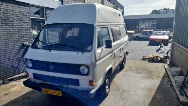 vw transporter BESTEL TD 51KW camper hoog dak bj1986 veel werk zo mee nemen - 1