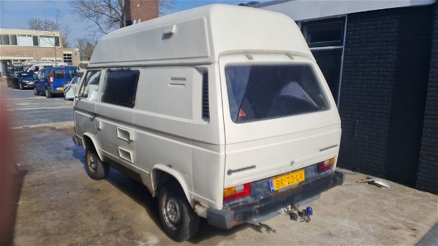 vw transporter BESTEL TD 51KW camper hoog dak bj1986 veel werk zo mee nemen - 2