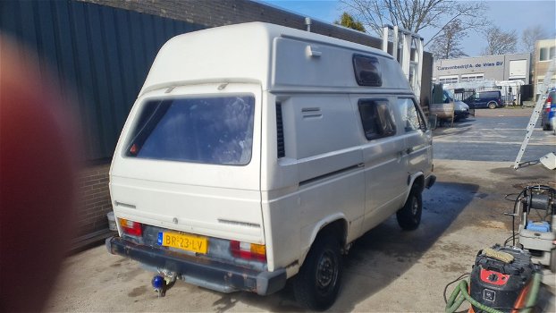 vw transporter BESTEL TD 51KW camper hoog dak bj1986 veel werk zo mee nemen - 3