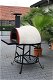 Compacte houtgestookte pizzaoven AMALFI AD70 RED BRICK - 2 - Thumbnail