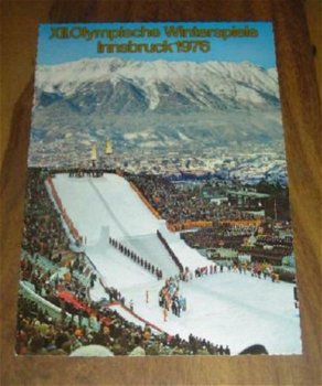 Kaart XII Olympische Winterspiele Innsbruck 1976 - 0