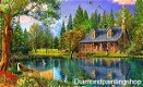 OPRUIMING FULL diamond painting nature house (SQUARE) - 0 - Thumbnail