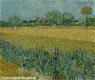 OPRUIMING FULL diamond painting v Gogh veld met irissen (SQUARE) - 0 - Thumbnail