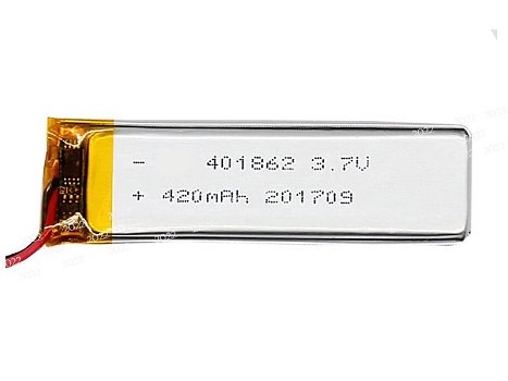 High-compatibility battery 401862 for HUITENG toy gun - 0