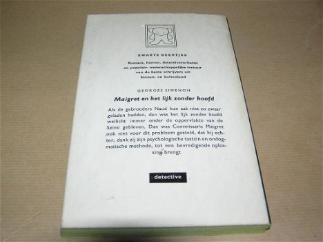 Maigret en het Lijk zonder Hoofd -Georges Simenon - 1
