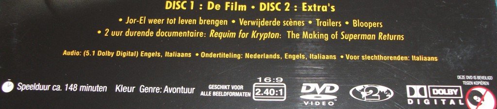 Dvd *** SUPERMAN RETURNS *** 2-Disc Boxset Special Edition - 2