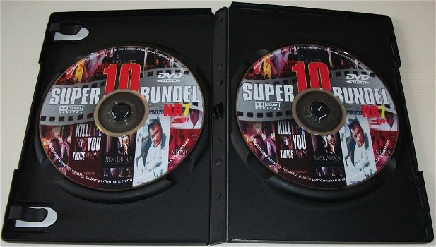 Dvd *** SUPER 10 MOVIES BUNDEL *** 2-DVD Boxset Nummer 7 - 3