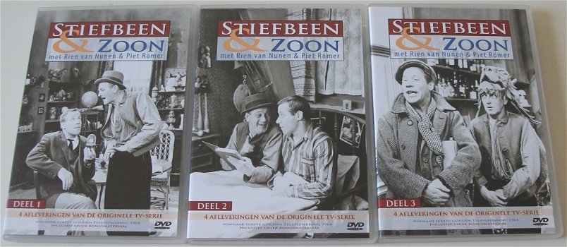 Dvd *** STIEFBEEN & ZOON *** 3-DVD Boxset - 3