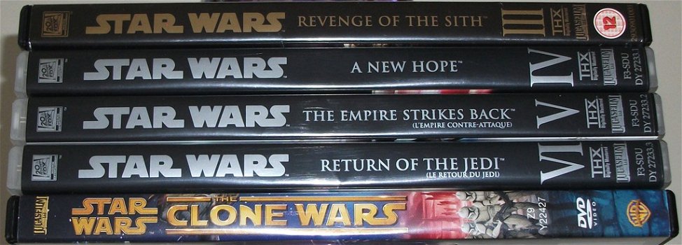 Dvd *** STAR WARS *** The Clone Wars - 5