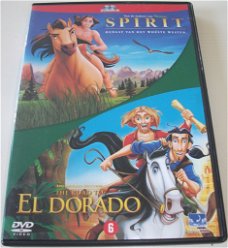 Dvd *** SPIRIT & THE ROAD TO EL DORADO *** 2-Disc Boxset