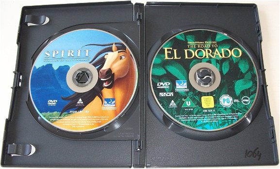 Dvd *** SPIRIT & THE ROAD TO EL DORADO *** 2-Disc Boxset - 3
