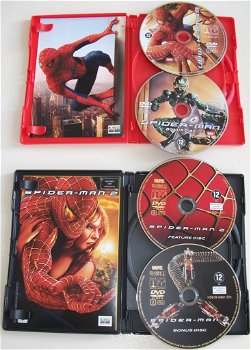 Dvd *** SPIDER-MAN 1 + 2 *** 4-DVD Boxset Complete Collectie - 4