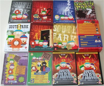 Dvd *** SOUTH PARK *** 4-DVD Boxset Series 4 - 7