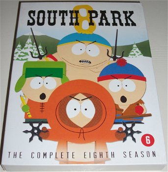 Dvd *** SOUTH PARK *** 3-DVD Boxset Seizoen 8 - 0