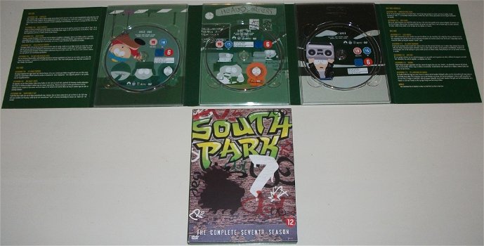 Dvd *** SOUTH PARK *** 3-DVD Boxset Seizoen 7 - 3