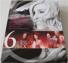Dvd *** SEX AND THE CITY *** 5-Disc Boxset Seizoen 6
