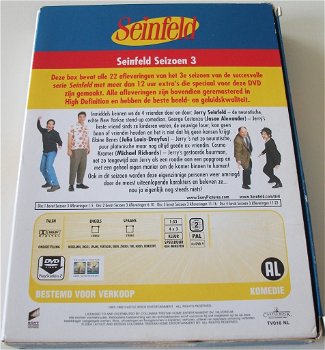 Dvd *** SEINFELD *** 3-DVD Boxset Seizoen 3 - 1