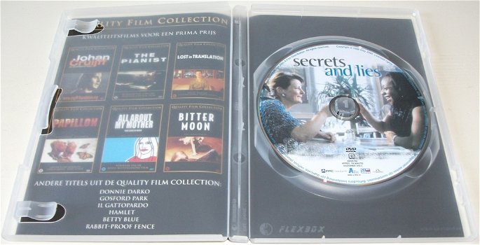Dvd *** SECRETS AND LIES *** Quality Film Collection - 3
