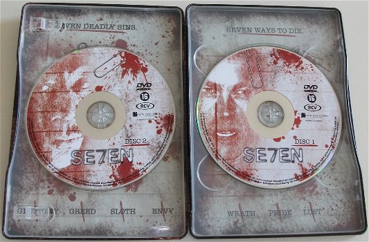 Dvd *** SE7EN *** 2-Disc Boxset Special Edition Steelbook - 3