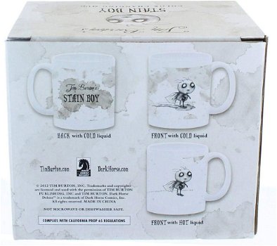 Tim Burton's Color changing mug Stain boy - 1