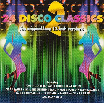 24 Disco Classics 2 - The Original Long 12-inch Versions (2 CD) Nieuw - 0