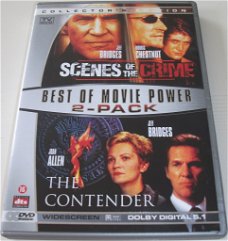 Dvd *** SCENES OF THE CRIME & THE CONTENDER *** 2-DVD Boxset