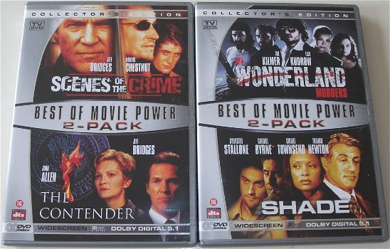 Dvd *** SCENES OF THE CRIME & THE CONTENDER *** 2-DVD Boxset - 4