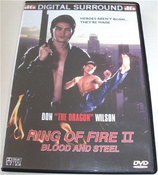 Dvd *** RING OF FIRE II *** Blood and Steel - 0