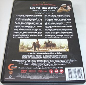 Dvd *** RIDE THE HIGH COUNTRY *** Classic Cinema Collection - 1