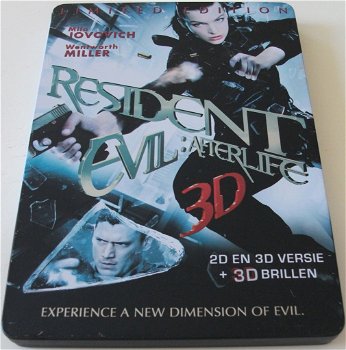 Dvd *** RESIDENT EVIL *** Afterlife 3D Limited Edition Steelbook - 0