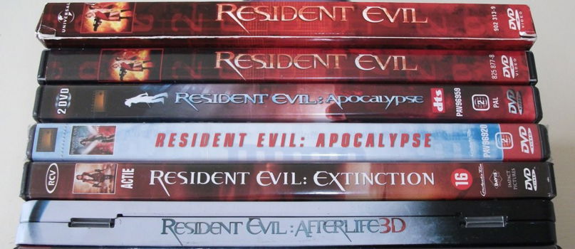 Dvd *** RESIDENT EVIL *** Afterlife 3D Limited Edition Steelbook - 5