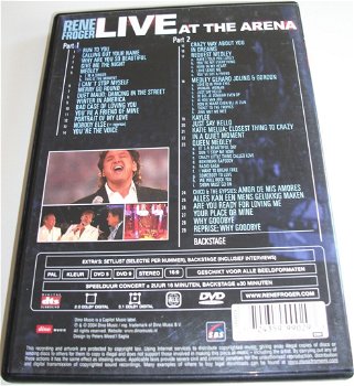 Dvd *** RENE FROGER *** Live at the Arena 2-Disc Limited Ed. - 1