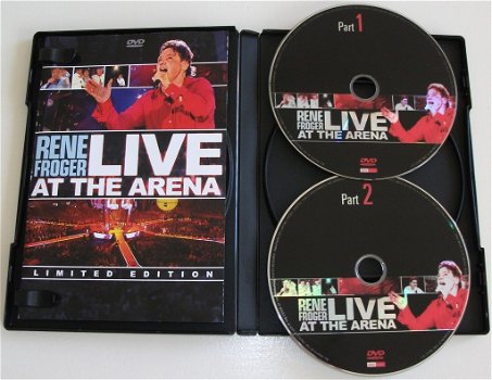 Dvd *** RENE FROGER *** Live at the Arena 2-Disc Limited Ed. - 3