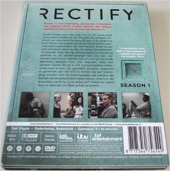 Dvd *** RECTIFY *** 2-DVD Boxset Seizoen 1 - 1