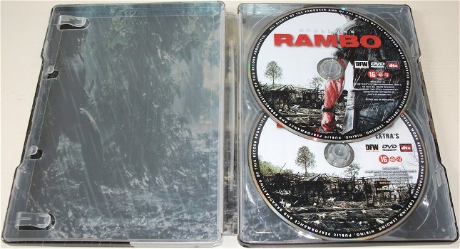 Dvd *** RAMBO *** 2-Disc Boxset Special Edition Steelbook - 3