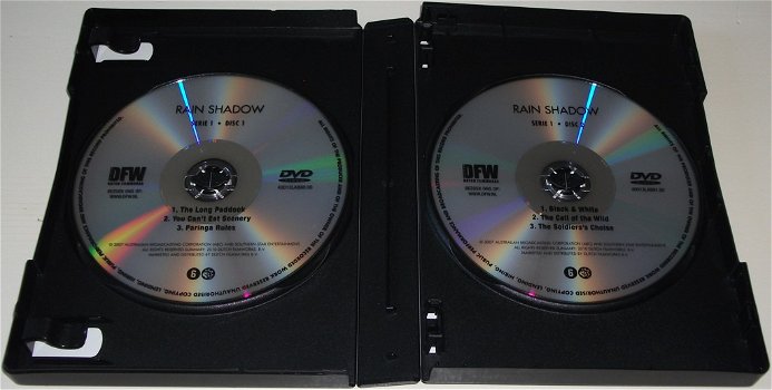 Dvd *** RAIN SHADOW *** 2-DVD Boxset Seizoen 1 - 3