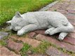 tuinbeeld poes van beton , kat - 2 - Thumbnail