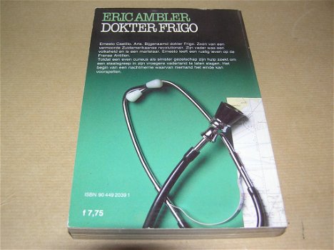 Dokter Frigo -Eric Ambler - 1