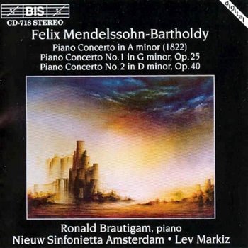 Ronald Brautigam, Nieuw Sinfonietta Amsterdam, Lev Markiz - Mendelssohn: Piano Concertos (CD) - 0