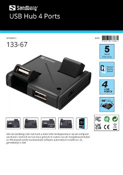 USB Hub 4 Ports - 2