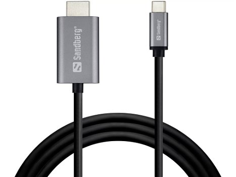 USB-C to HDMI Cable 2M USB-C naar HDMI kabel 2M - 0