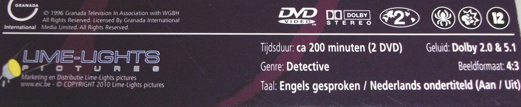 Dvd *** PRIME SUSPECT *** 2-DVD Boxset Seizoen 7 - 2