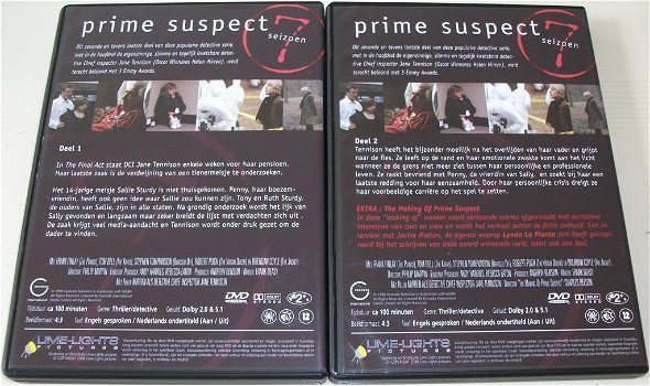 Dvd *** PRIME SUSPECT *** 2-DVD Boxset Seizoen 7 - 4
