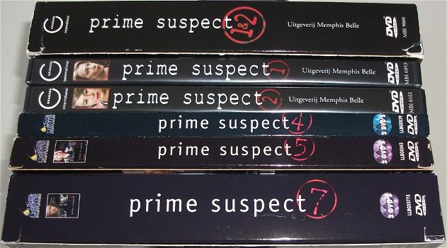 Dvd *** PRIME SUSPECT *** Seizoen 2 - 5