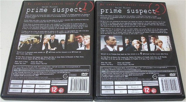 Dvd *** PRIME SUSPECT *** 2-DVD Boxset Seizoen 1 + 2 - 4