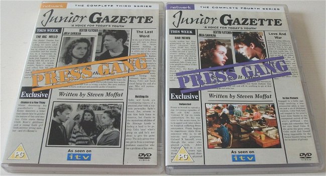 Dvd *** PRESS GANG *** The Complete Third Series - 4