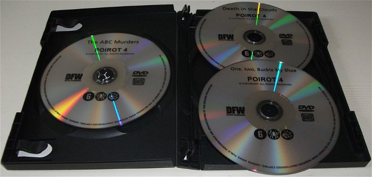 Dvd *** POIROT *** 3-DVD Boxset Seizoen 4 - 3